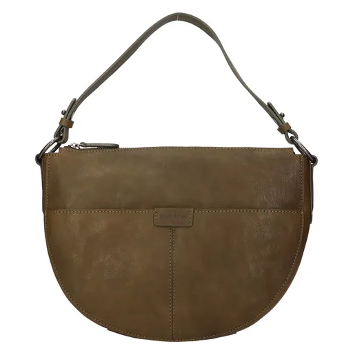 Dámská kožená kabelka Gianní Conti Market - zelená