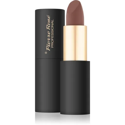 Pierre René Satin Pure dlouhotrvající rtěnka s matným efektem odstín no.02 Mia 4.8 g
