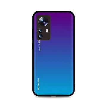TopQ Kryt LUXURY Xiaomi 12 pevný duhový purpurový 93912 (93912)