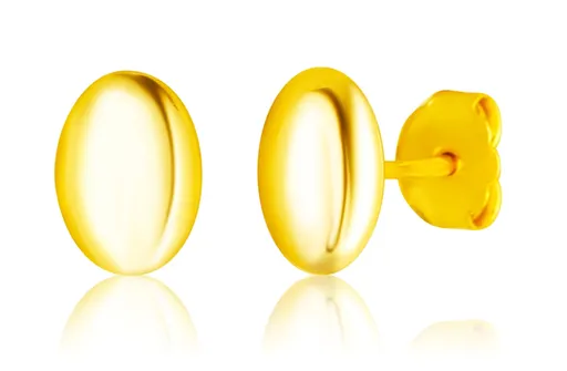 JVD Pozlacené oválné pecky SVLE3267XF3GO00