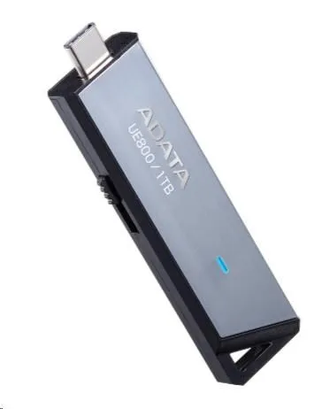 ADATA Flash Disk 256GB UE800, USB 3.2 USB-C, Elite drive, šedá