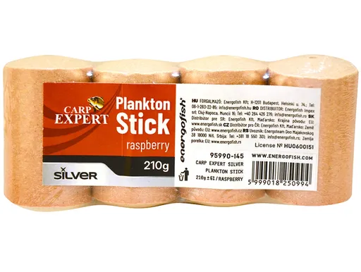 Carp expert pelety silver planktonové tablety 4 ks 210 g - malina