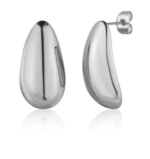 JVD Módní ocelové náušnice Tear Drop SSSE0154X200000