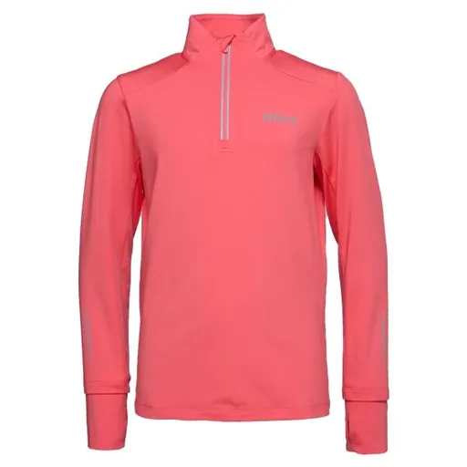 Fitforce TOSCHA Dívčí běžecká mikina, lososová, velikost 164-170