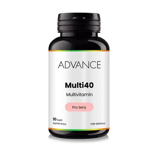 ADVANCE Multi40 multivitamín pro ženy 90 kapslí