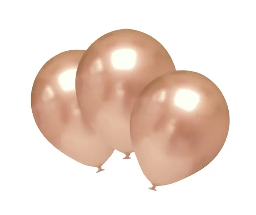Balonky chromové 6 ks Balonky.cz - Belbal