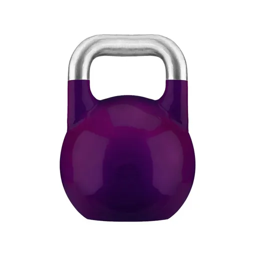 Gorilla Sports Soutěžní kettlebell, fialový, 20 kg