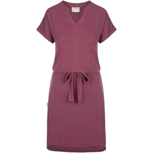 LOAP NALBY Dámské šaty, vínová, velikost