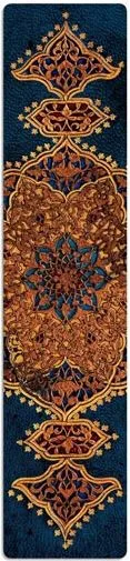 Safavid Binding Art / Safavid Indigo / Bookmark