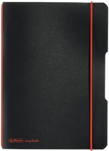 Sešit flex A5 čtverečkovaný - Černý