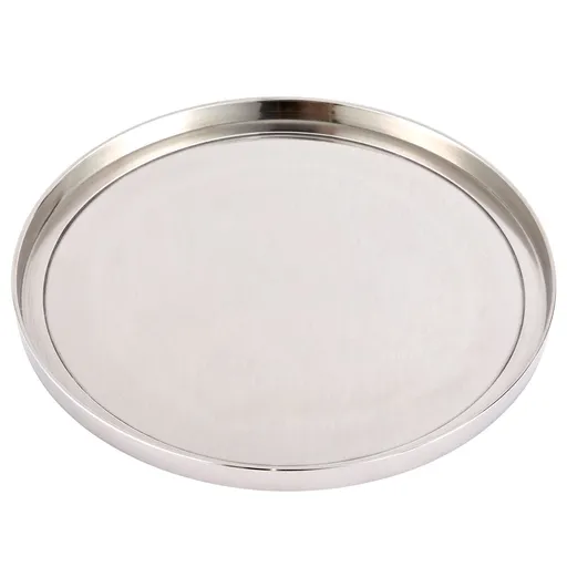 CLASSIC Dekorační talíř leštěný - stříbrná