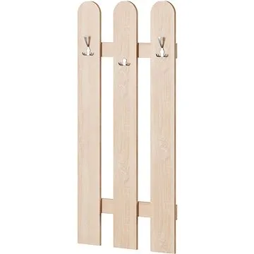 Věšáková stěna Donau v dekoru dub sonoma, 58 x 125 cm (5907758726877)