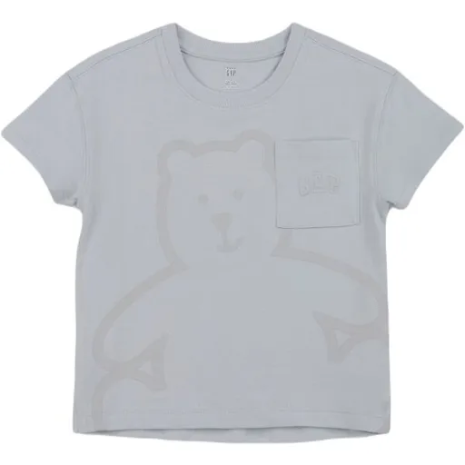 GAP BABY Dětské tričko, šedá, velikost 5Y