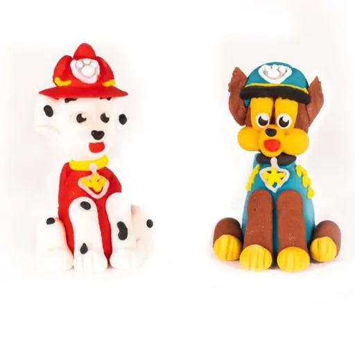 Cukrová dekorace na dort Tlapková patrola (Paw Patrol) – Marshall