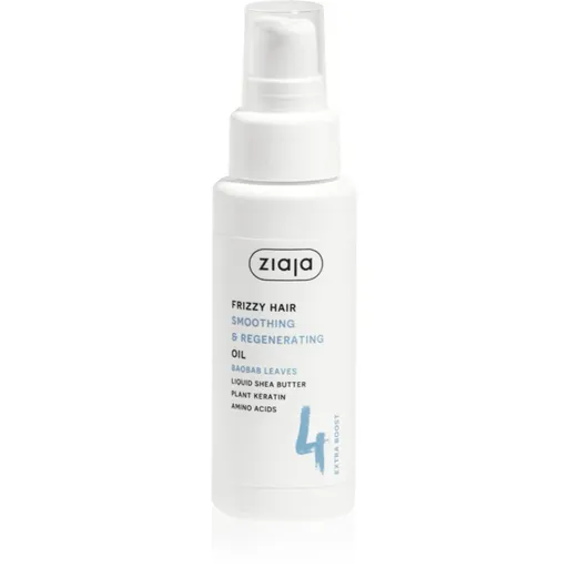 Ziaja Plant Essentials Baobab Leaves vyhlazující olej pro kudrnaté vlasy 50 ml