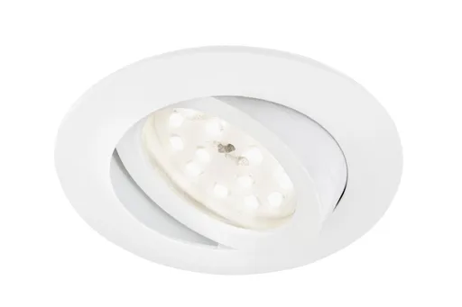 BRILONER LED vestavné svítidlo, pr.8,2 cm, LED, 4,8 W, 400 lm, bílé 8312-016