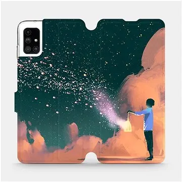 Flipové pouzdro na mobil Samsung Galaxy M51 - VA14P Postava s lampou (5903516365449)