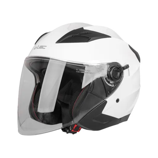 Otevřená přilba W-TEC Barcela bílá lesk XS (53-54)