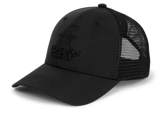 Black Cat Kšiltovka Black Trucker Cap,Black Cat Kšiltovka Black Trucker Cap