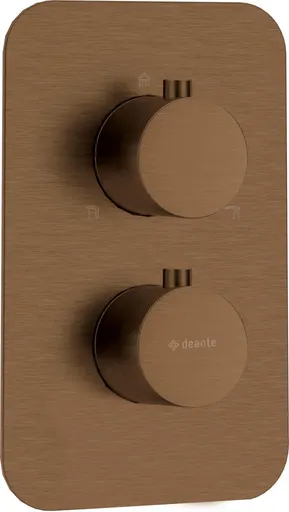 DEANTE Box kartáčovaný bronz externí prvek pro termostatickou skříň BXY_CEBT