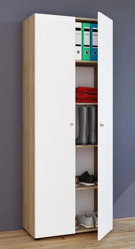 VCM Víceúčelová skříň Vandol l s dvířky, dub sonoma