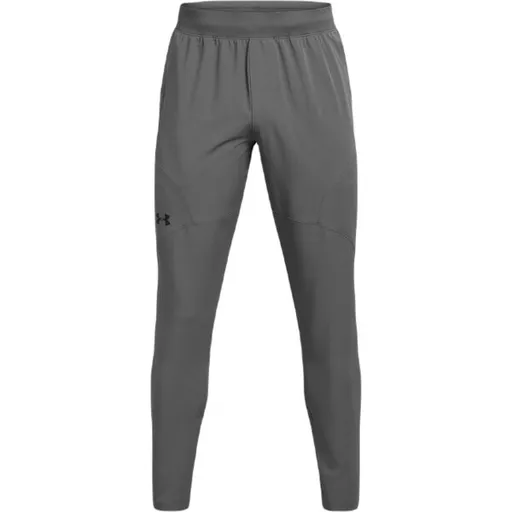 Under Armour UNSTOPPABLE TAPERED PANTS Pánské tepláky, tmavě šedá, velikost M