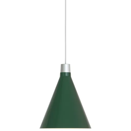 Závěsná lampa BOWER 23 cm, zelená, hliník, Tala