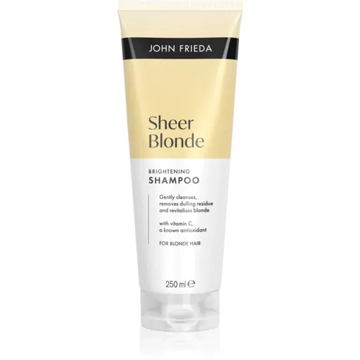 John Frieda Sheer Blonde Brightening Shampoo rozjasňující šampon pro blond vlasy 250 ml
