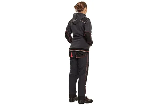 KNOXFIELD LADY mikin kap. antrac/červ S