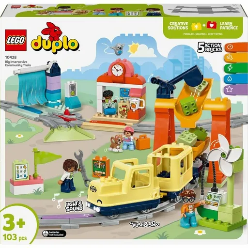 Velký interaktivní komunitní vláček - Lego Duplo (10428)