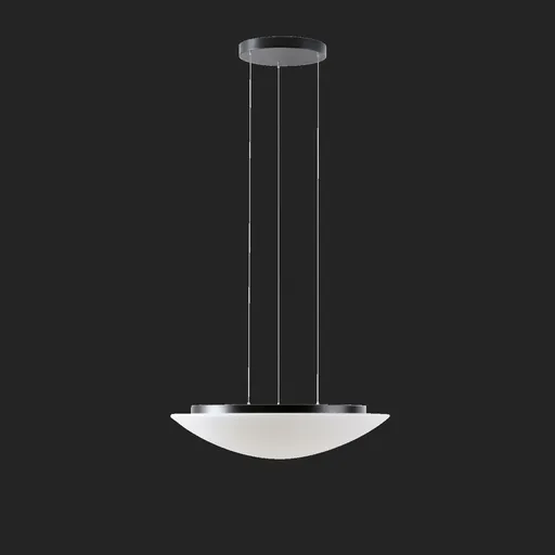 OSMONT AUR67448 AURA LE9 závěsné skleněné svítidlo černá / bílá IP40 3000 K 47W LED DALI