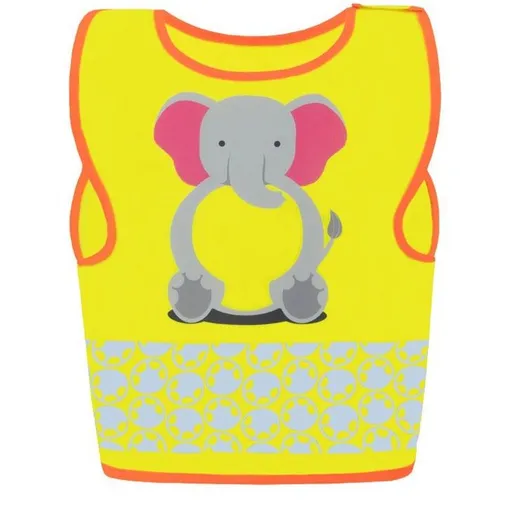 Korntex Dětská reflexní vesta se zvířátky - Slon | 3-4 roky
