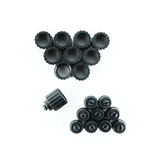 DecoLED Koncová čepička, černá, balení po 10 ks, pro samičí konektor