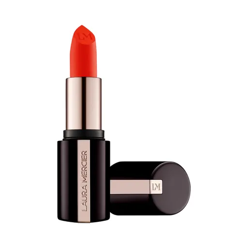 Laura Mercier Vyhlazující matná rtěnka Caviar (Smoothing Matte Lipstick) 3,8 g 500 Flame Challis