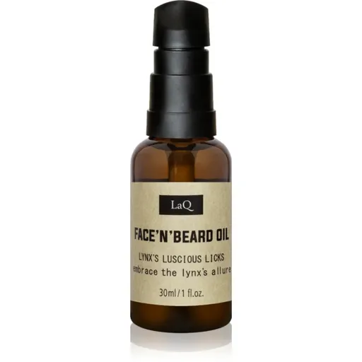 LaQ Lynx From Mountain vyživující olej na vlasy a vousy 30 ml