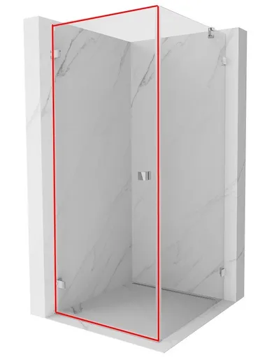 MEXEN LUNAR dveře (Šx1) sklo 80x200 cm 6 mm, transparentní 832-080-000-00-00