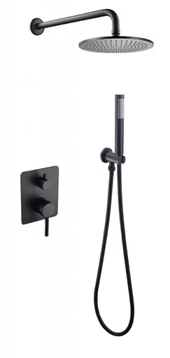 BESCO Podomítkový sprchový set DECCO/ILLUSION I Černá BABPDIICZ