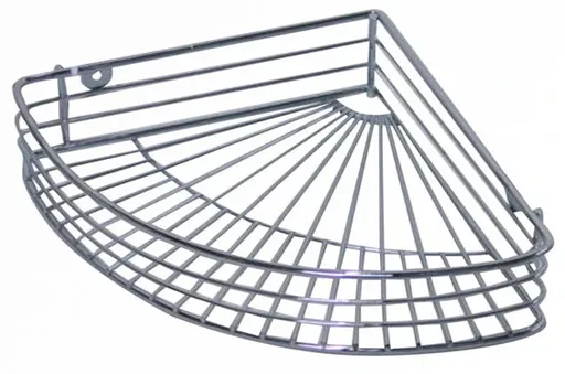 Rohová polička do koupelny TORO 31,5x23cm