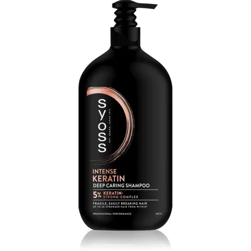 Syoss Intense Keratin šampon s keratinem proti lámavosti vlasů 750 ml
