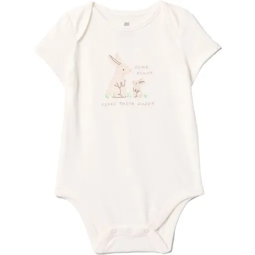 GAP SINGLE Dětské body, bílá, velikost