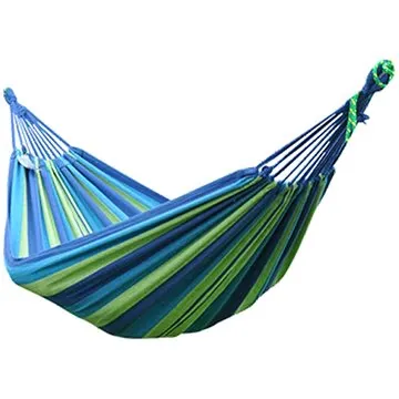 IWHome Houpací síť KORONIS modrá-zelená IWH-10190014 (IWH-10190014)