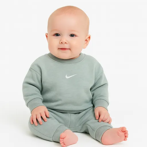 Nike kids essential fleece crew set 50-56 cm