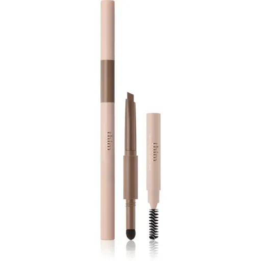 thim Artist Touch Brow Duo oboustranná tužka na obočí s kartáčkem odstín 01 Cocoa Brown 0.6 g