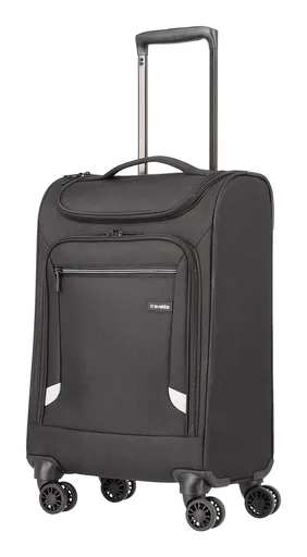 Kufr do letadla 55x40x20 Travelite Cabin Underseater/Toploader Black