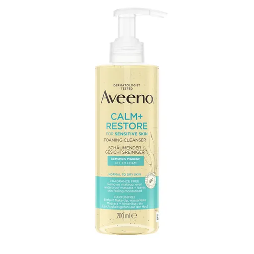 Aveeno Čisticí pěna Calm+Restore™ (Foaming Cleanser) 200 ml