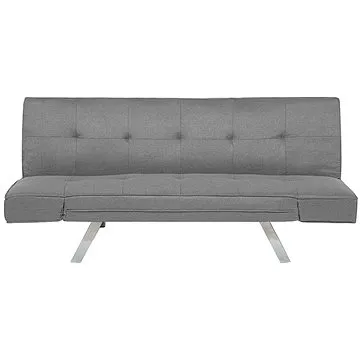 BELIANI, Rozkládací pohovka světle šedá BRISTOL, 163663 (beliani_163663)