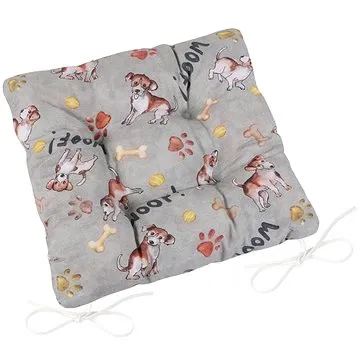 Bellatex EMA prošívaný - 40 × 40 cm, prošívaný - pejsek (5696)