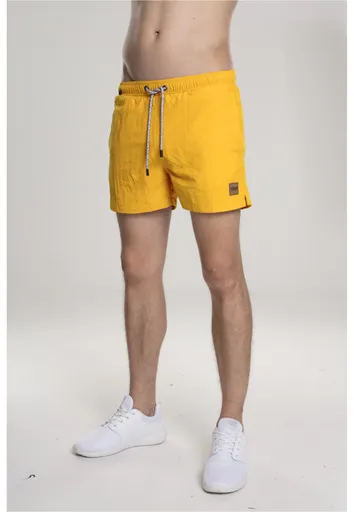 Urban Classics Block Swim Shorts chrome yellow - XXL
