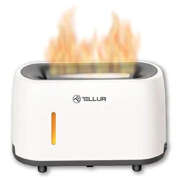 Tellur flame aroma difuzér, 240 ml, LED, bílá (TLL441121)