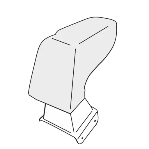 Loketní opěrka Škoda Fabia II. 2007-2014 (pouze adaptér)